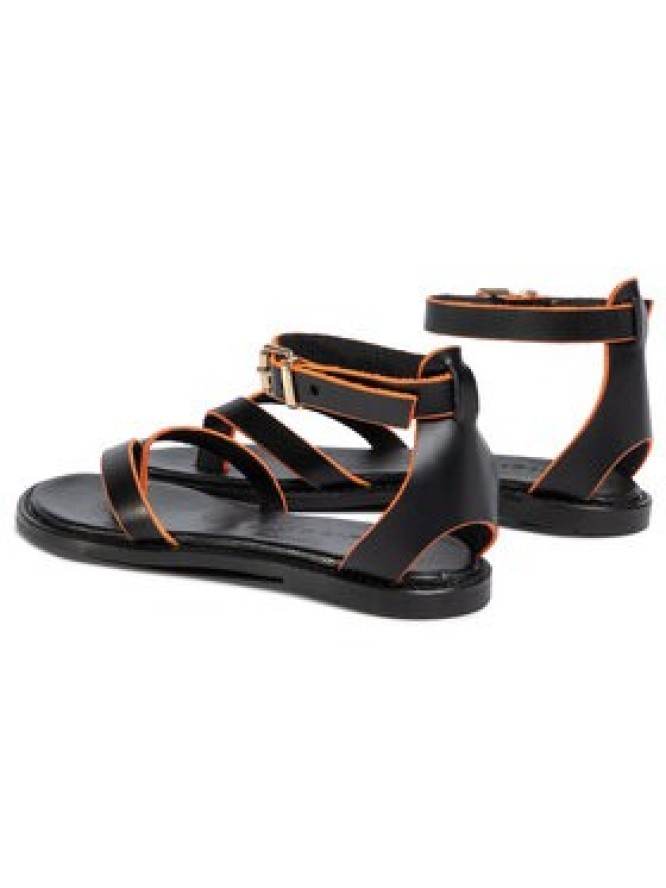 Sergio Bardi Sandały SB-50-09-000469 Czarny