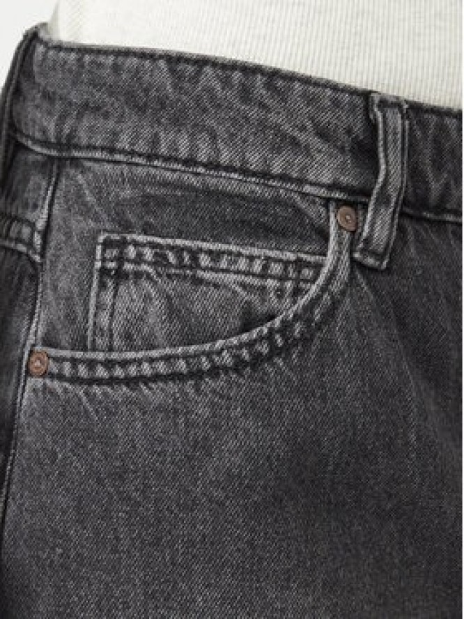 Billabong Jeansy Holly Baggy Mid EBJDP03011 Czarny Wide Leg