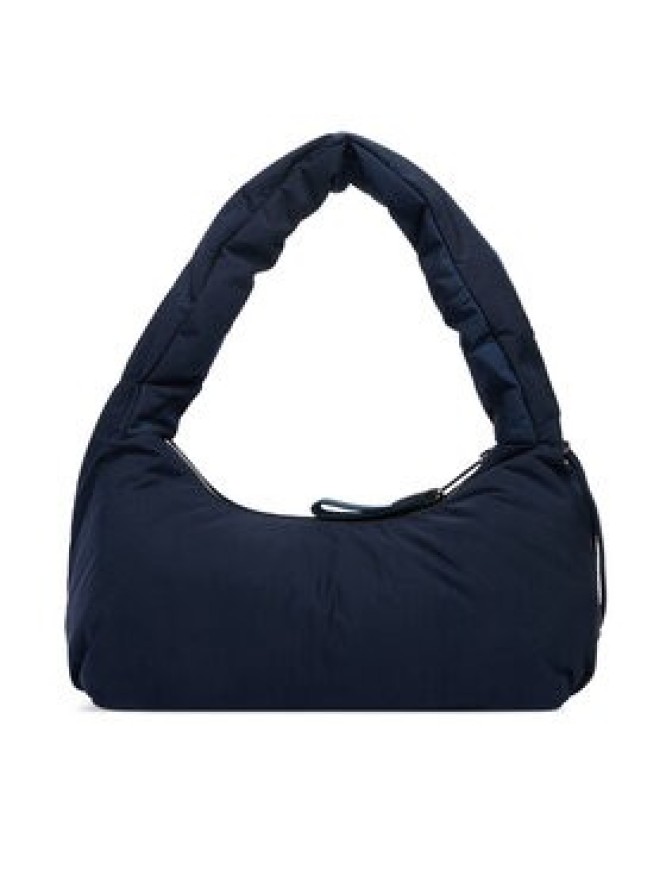 Tommy Jeans Torebka Metal Logo Padded Strap Shoulder Bag AW0AW18583 Granatowy