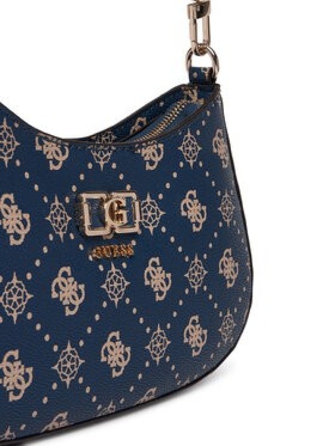 Guess Torebka Emelie Logo HWGP99 28180 Granatowy