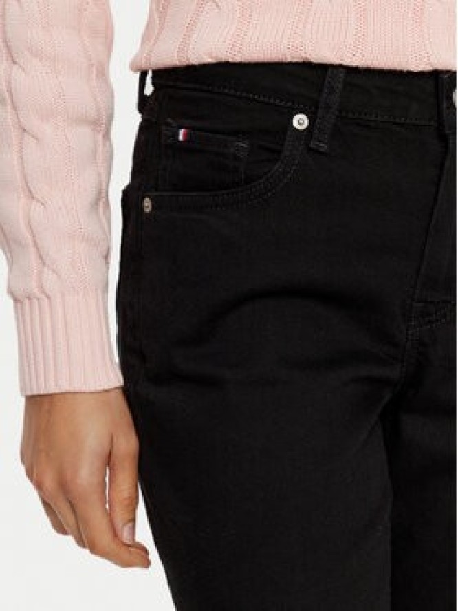 Tommy Hilfiger Jeansy Classic WW0WW45015 Czarny Straight Fit