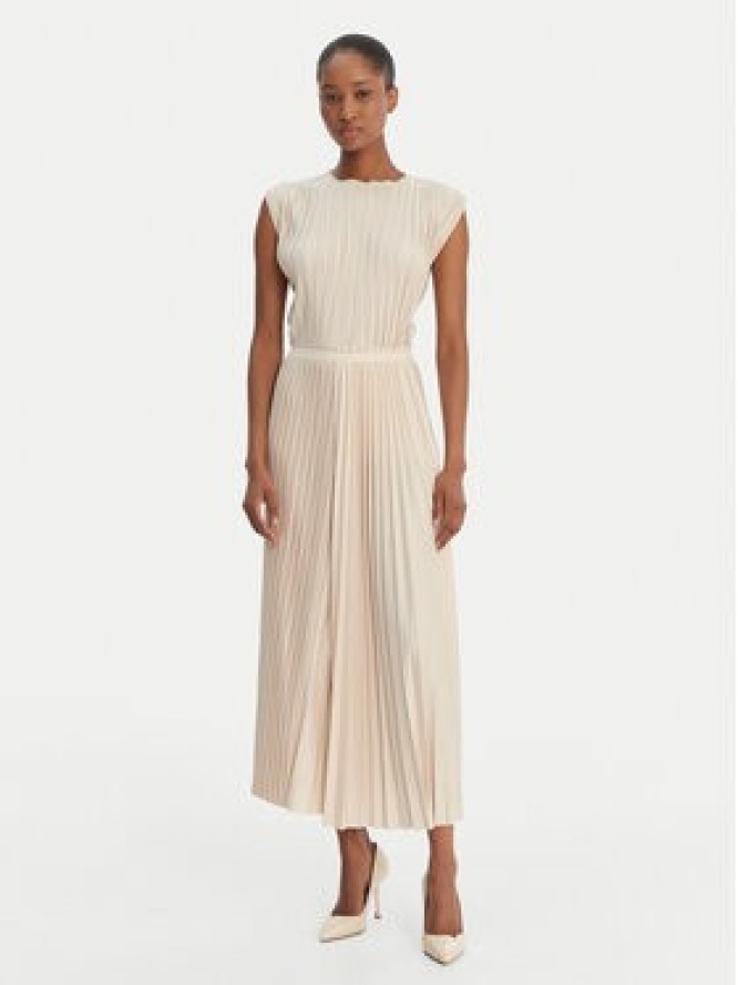 MAX&Co. Spódnica plisowana 2616771013200 Beżowy Regular Fit