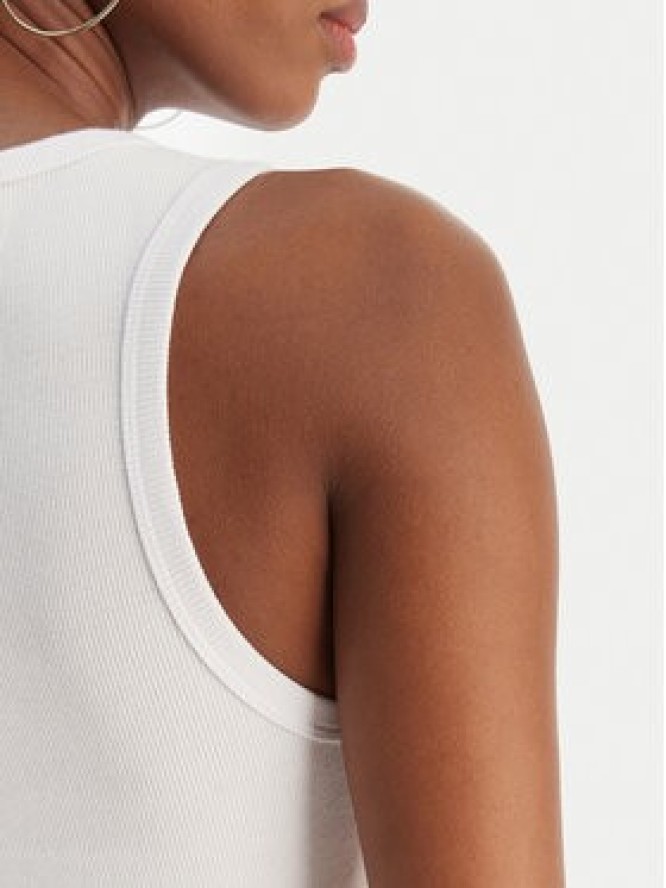 Juicy Couture Top Thin Strap JCWLV126308 Biały Slim Fit