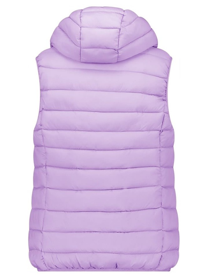 Geographical Norway Kamizelka pikowana "Vatikolor" w kolorze fioletowym rozmiar: L