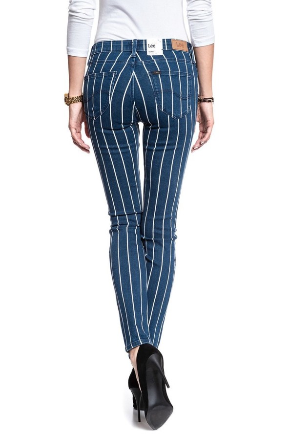 SPODNIE DAMSKIE LEE SCARLETT STREAK STRIPE L526MPHY 112111770