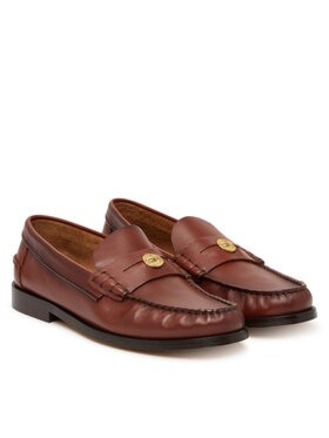 Tommy Hilfiger Mokasyny Hilfiger Penny Loafer Smooth Lth FW0FW09249 Brązowy
