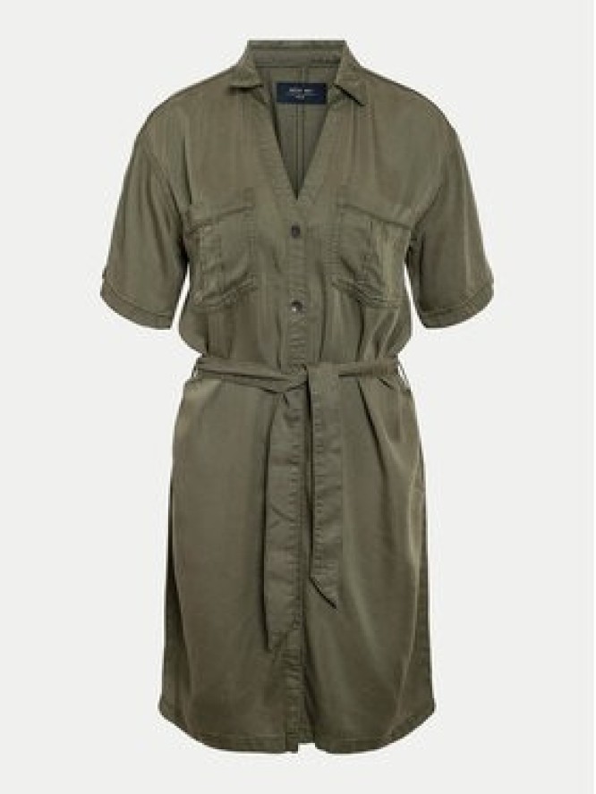 Noisy May Sukienka koszulowa Nera 27033063 Zielony Relaxed Fit