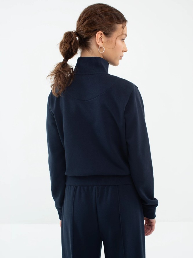 Bluza damska rozpinana granatowa Chitasana 403/ Abierto 403