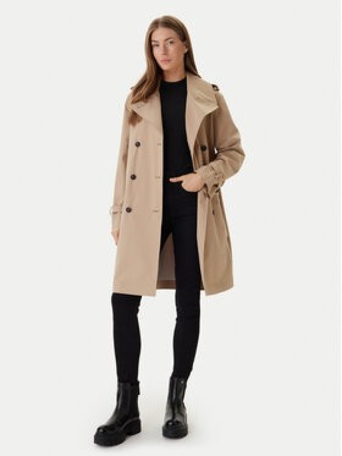 Save The Duck Trencz D42664W GRIN22 Beżowy Regular Fit