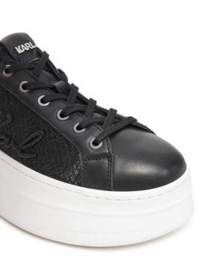KARL LAGERFELD Sneakersy KL65011F Czarny