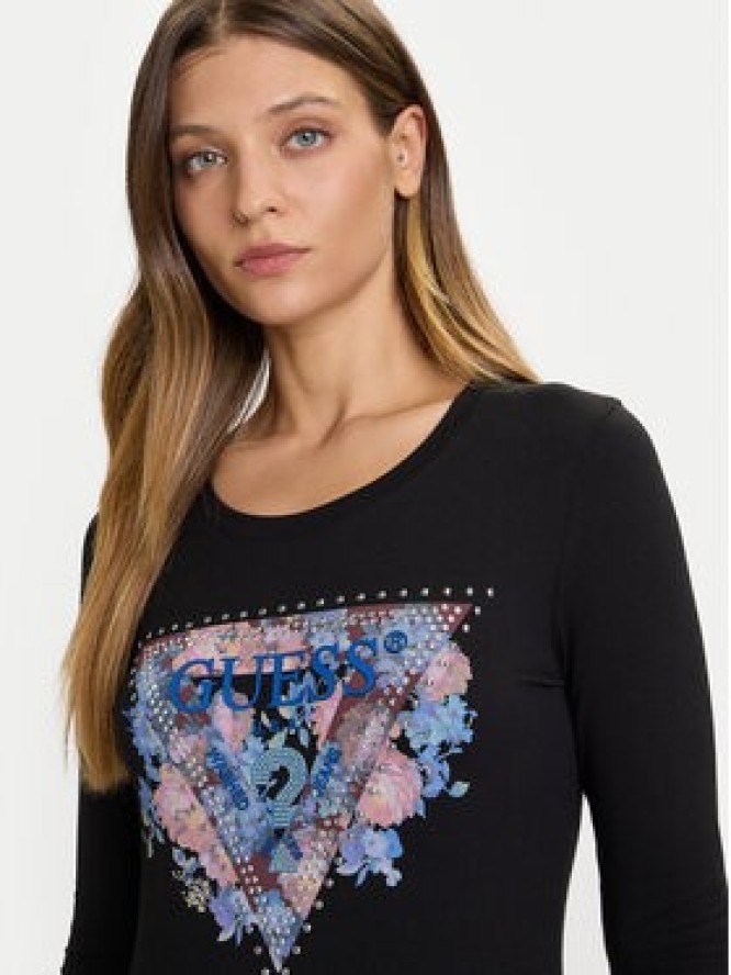 Guess Bluzka W5BI74 J1314 Czarny Slim Fit