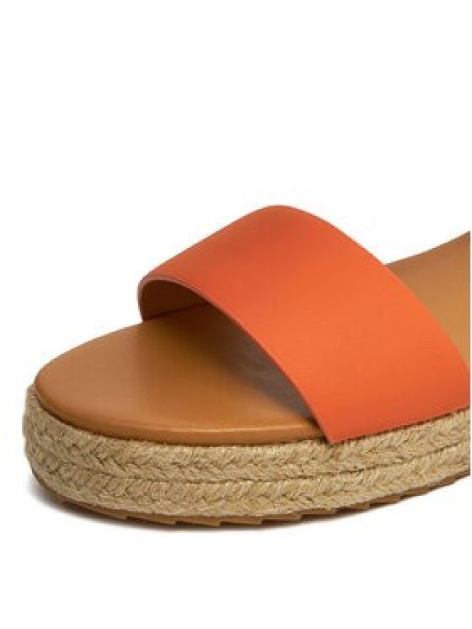DeeZee Espadryle QS276-1 Pomarańczowy
