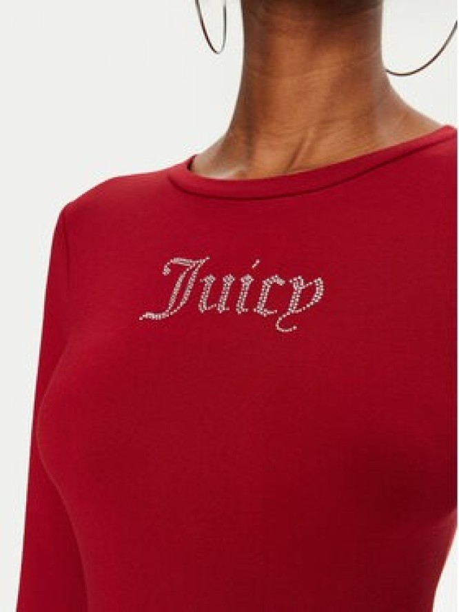 Juicy Couture Sukienka codzienna Dizzie JCWED24309 Czerwony Slim Fit