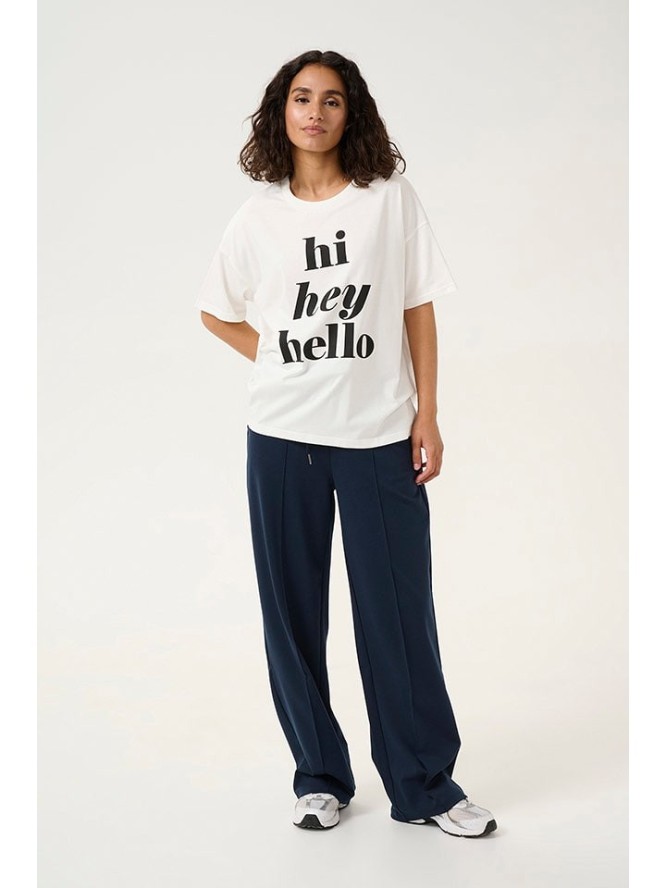 Kaffe Koszulka "Ellen" w kolorze białym rozmiar: L