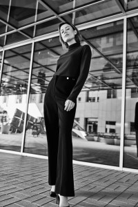 Eleganckie spodnie czarne