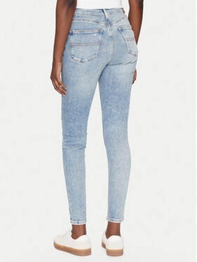 Tommy Jeans Jeansy Nora DW0DW20024 Niebieski Skinny Fit