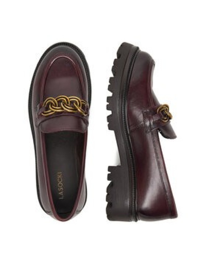 Lasocki Loafersy CEO-WI33-CSA538-SANDY-43 Bordowy