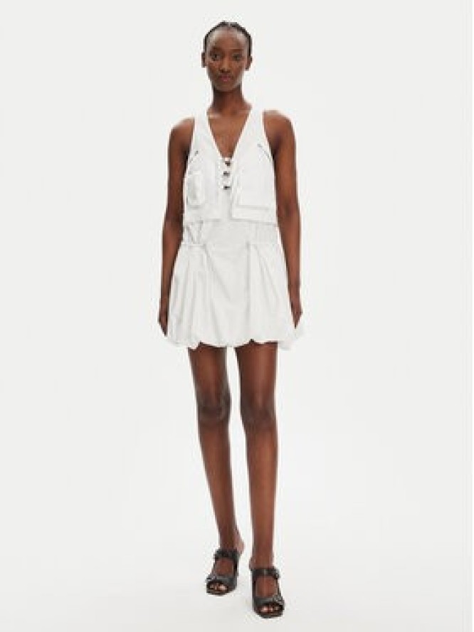 PINKO Sukienka codzienna Benny 105305 A2MO Biały Regular Fit