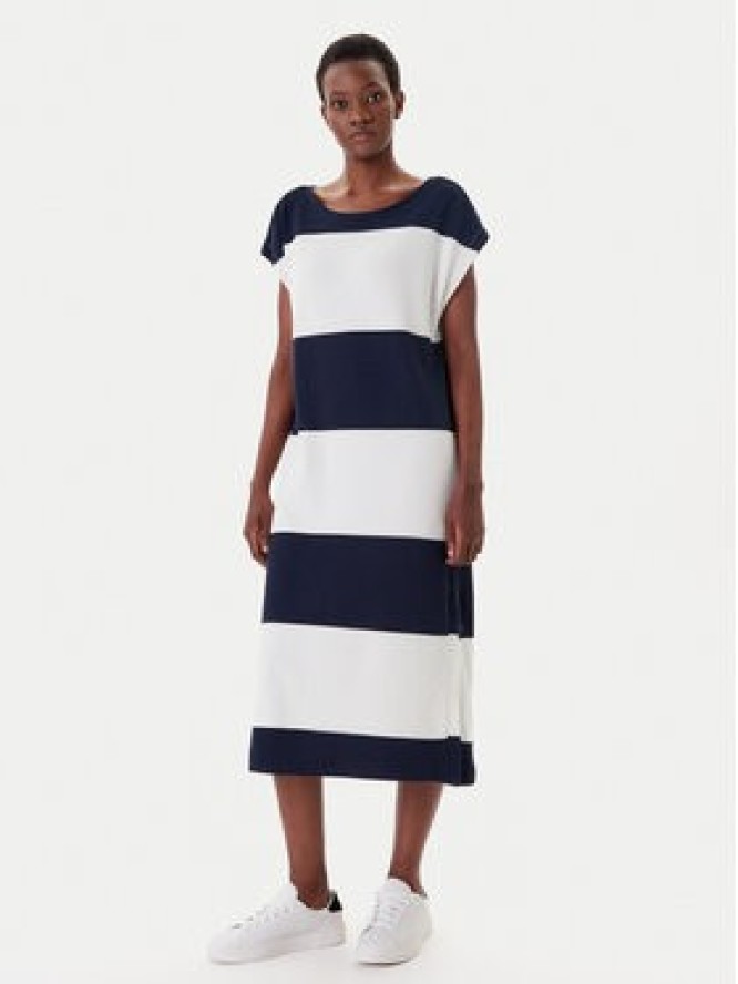 Mustang Sukienka codzienna Vivian 1016534 Granatowy Relaxed Fit