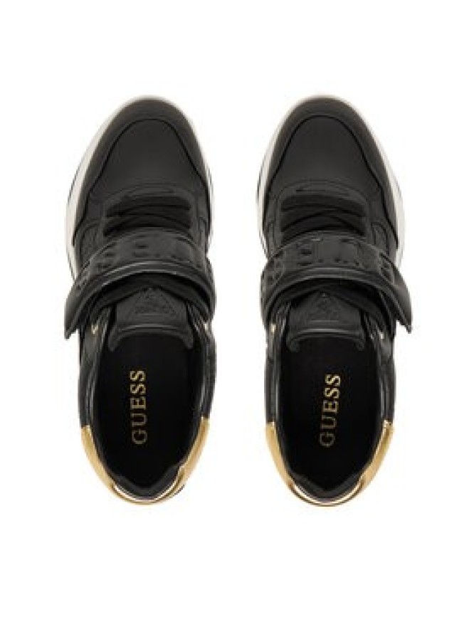 Guess Sneakersy FLFHNN ELE12 Czarny