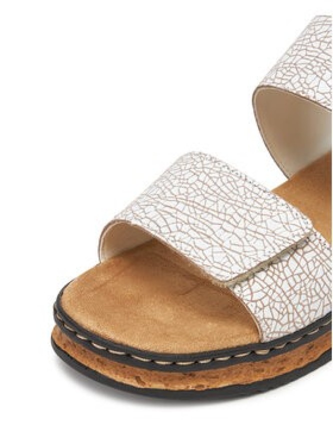 Rieker Sandały 62950-80 Biały