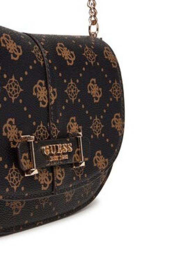 Guess Torebka Carrie Logo HWGP98 98200 Brązowy