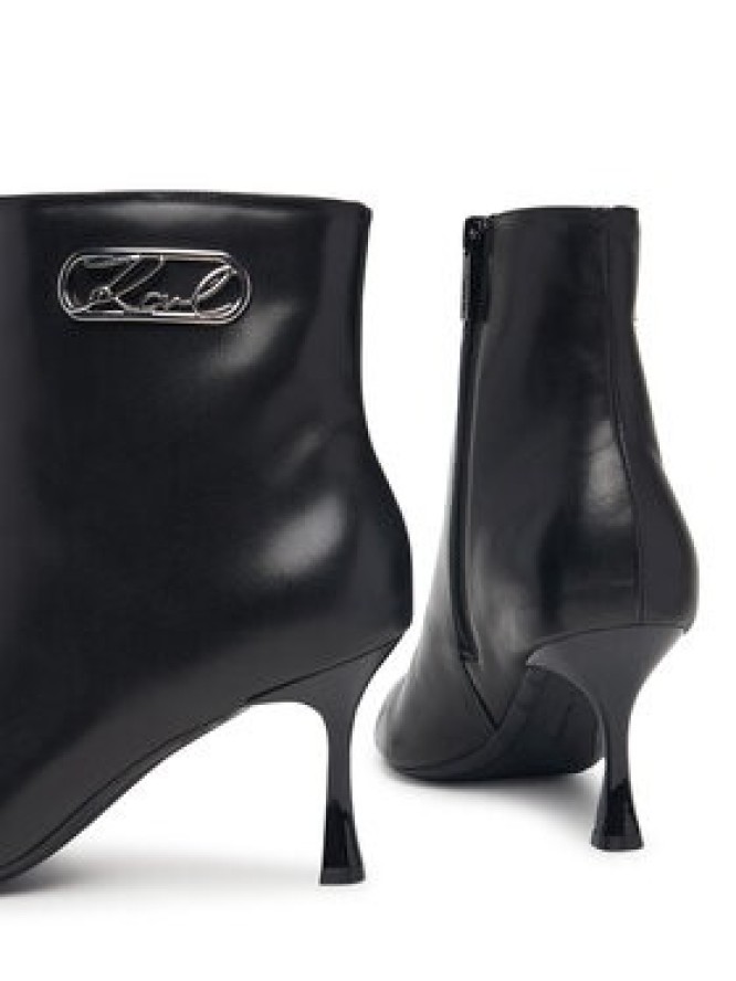 KARL LAGERFELD Botki Sienna KL32745 Czarny