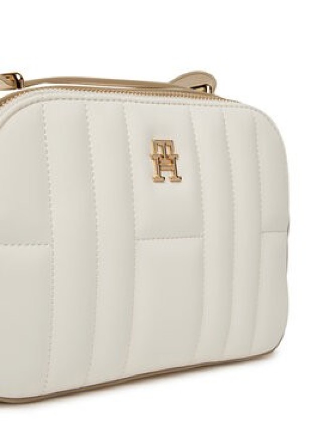 Tommy Hilfiger Torebka Th Feminine Conv Camera Bag AW0AW17453 Écru