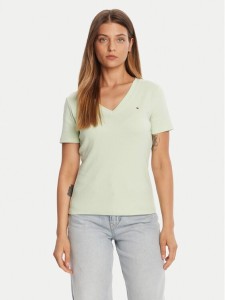 Tommy Hilfiger T-Shirt New Cody WW0WW40584 Zielony Slim Fit