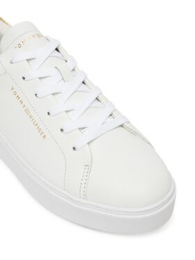 Tommy Hilfiger Sneakersy Essential Platform Court Sneaker FW0FW08756 Biały