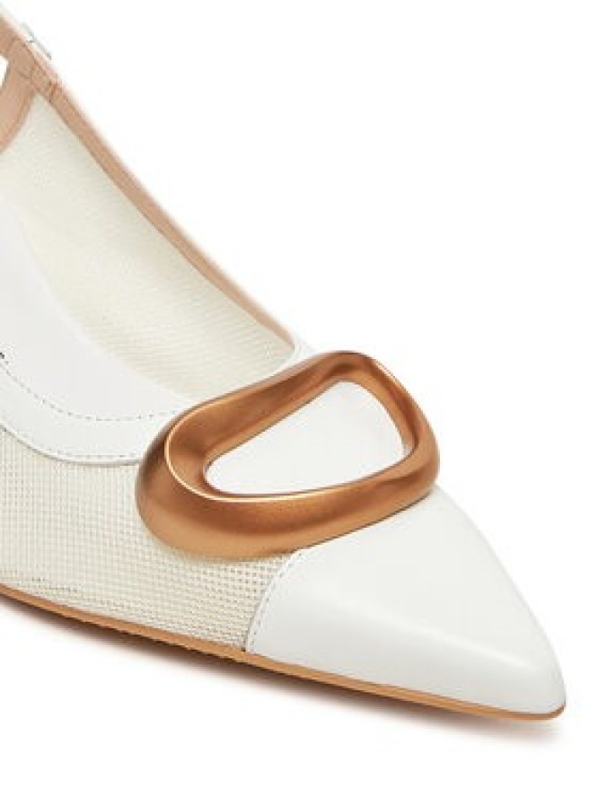 Hispanitas Czółenka Nova HV253957 Biały