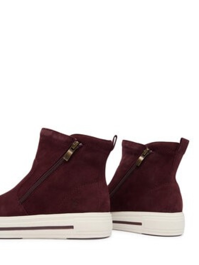 Caprice Botki 9-25451-45 Bordowy