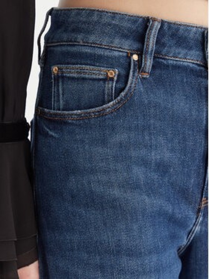 Guess Jeansy W5BA1C D0615 Niebieski Wide Leg