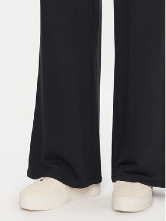 Roxy Spodnie dresowe Surfing By Sunlight ERJFB03495 Czarny Wide Leg