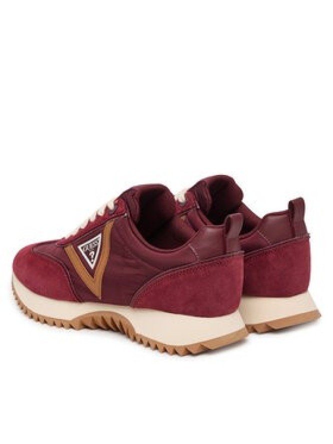Guess Sneakersy 184488 Bordowy