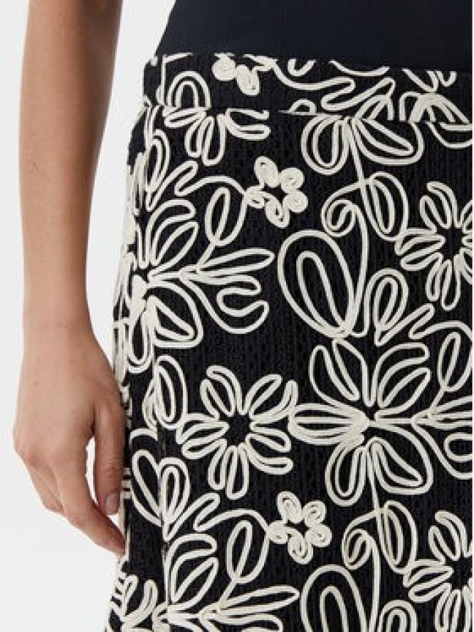 Luisa Spagnoli Spódnica midi Tenente 541989 Czarny Regular Fit