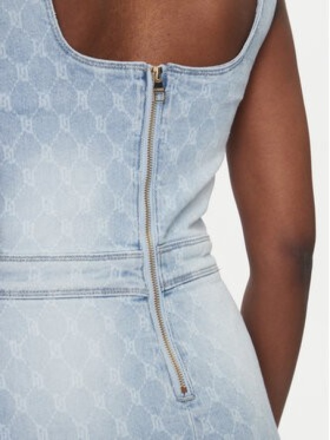 Gaudi Sukienka jeansowa 511BD16001 Niebieski Slim Fit