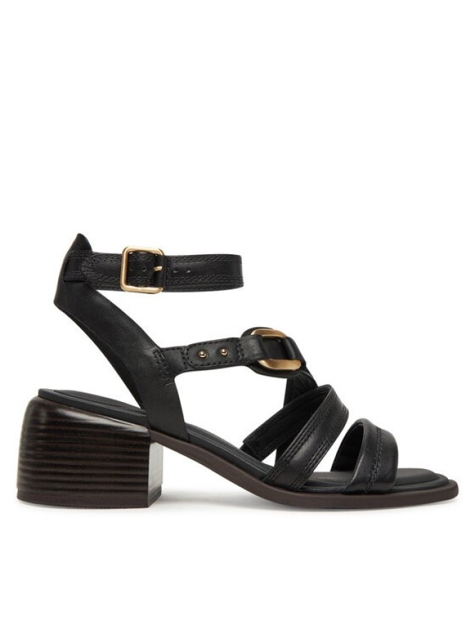 Clarks Sandały Morwyn Strap 26181243 Czarny