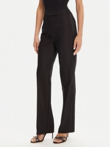 Morgan Spodnie materiałowe 242-PFIBY.F Czarny Regular Fit