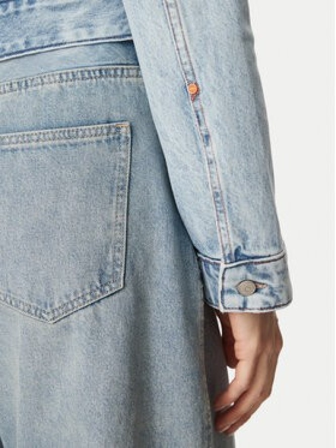 BOSS Kurtka jeansowa 50564451 Niebieski jasny Regular Fit