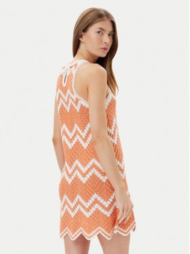 Pepe Jeans Sukienka letnia Oriana PL953728 Pomarańczowy Slim Fit