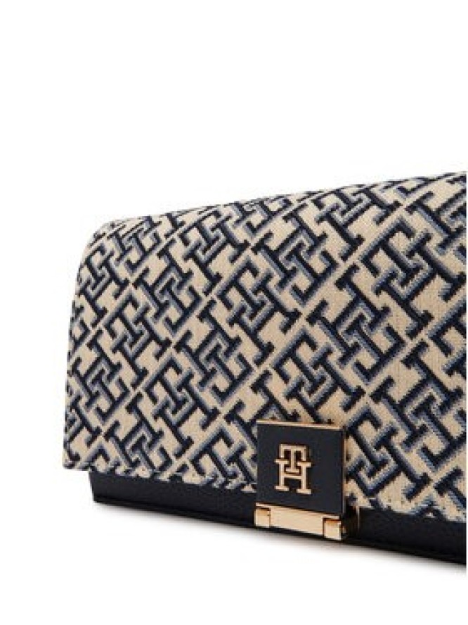 Tommy Hilfiger Torebka Th Her Chain Cross Jacqu AW0AW18637 Granatowy