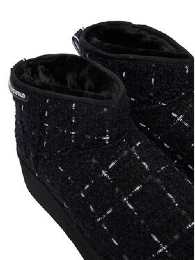 KARL LAGERFELD Śniegowce Thermo KL48523A Czarny