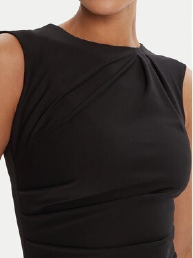 Rinascimento Sukienka koktajlowa CFC0125332003 Czarny Slim Fit