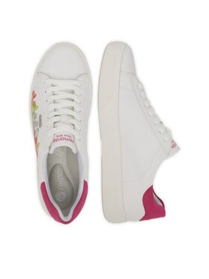 Remonte Sneakersy D2J00-82 Biały