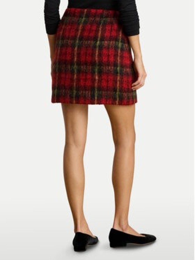 LAUREN RALPH LAUREN Spódnica mini 200P06912001 Czerwony Regular Fit