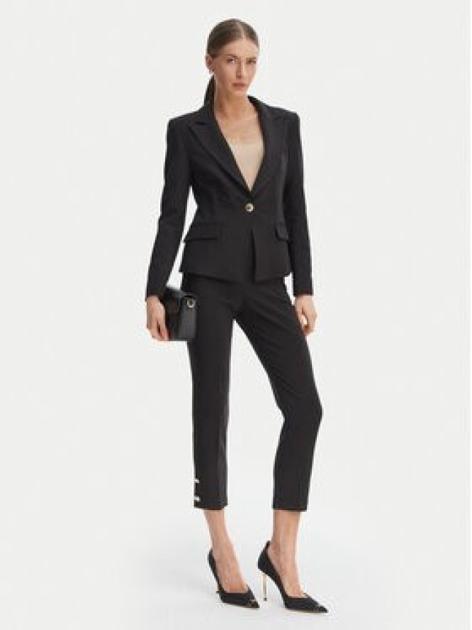 Rinascimento Marynarka CFC0128649003 Czarny Slim Fit