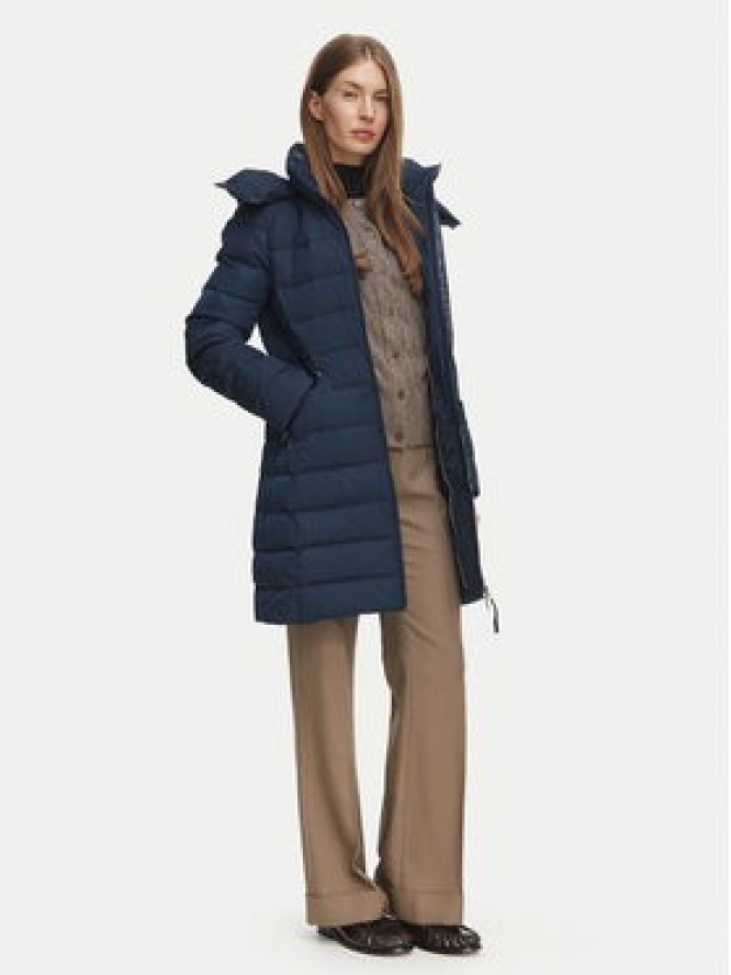 Tommy Hilfiger Kurtka puchowa WW0WW51111 Granatowy Regular Fit