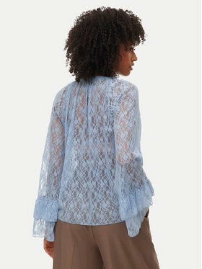 Vero Moda Bluzka Loulou 10345400 Błękitny Loose Fit