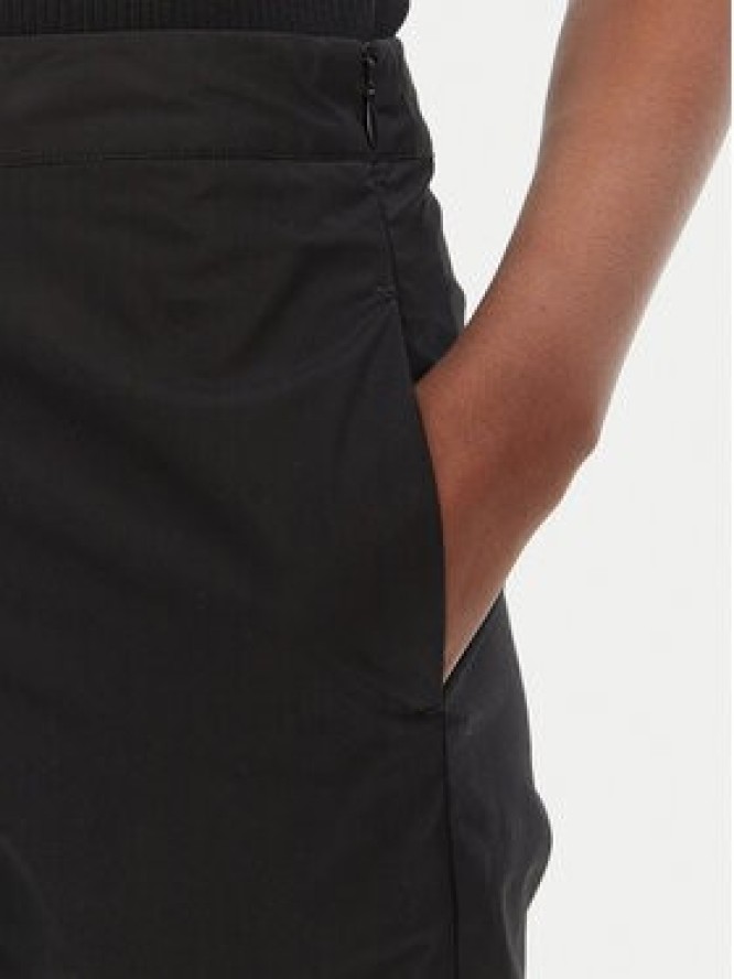 TWINSET Spodnie materiałowe 251TT2094 Czarny Straight Fit